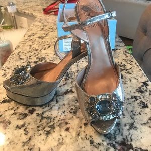 Beautiful peep toe shoes